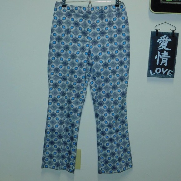 NWOT Worthington Petite Stretch patterned pant 6 - Picture 1 of 8